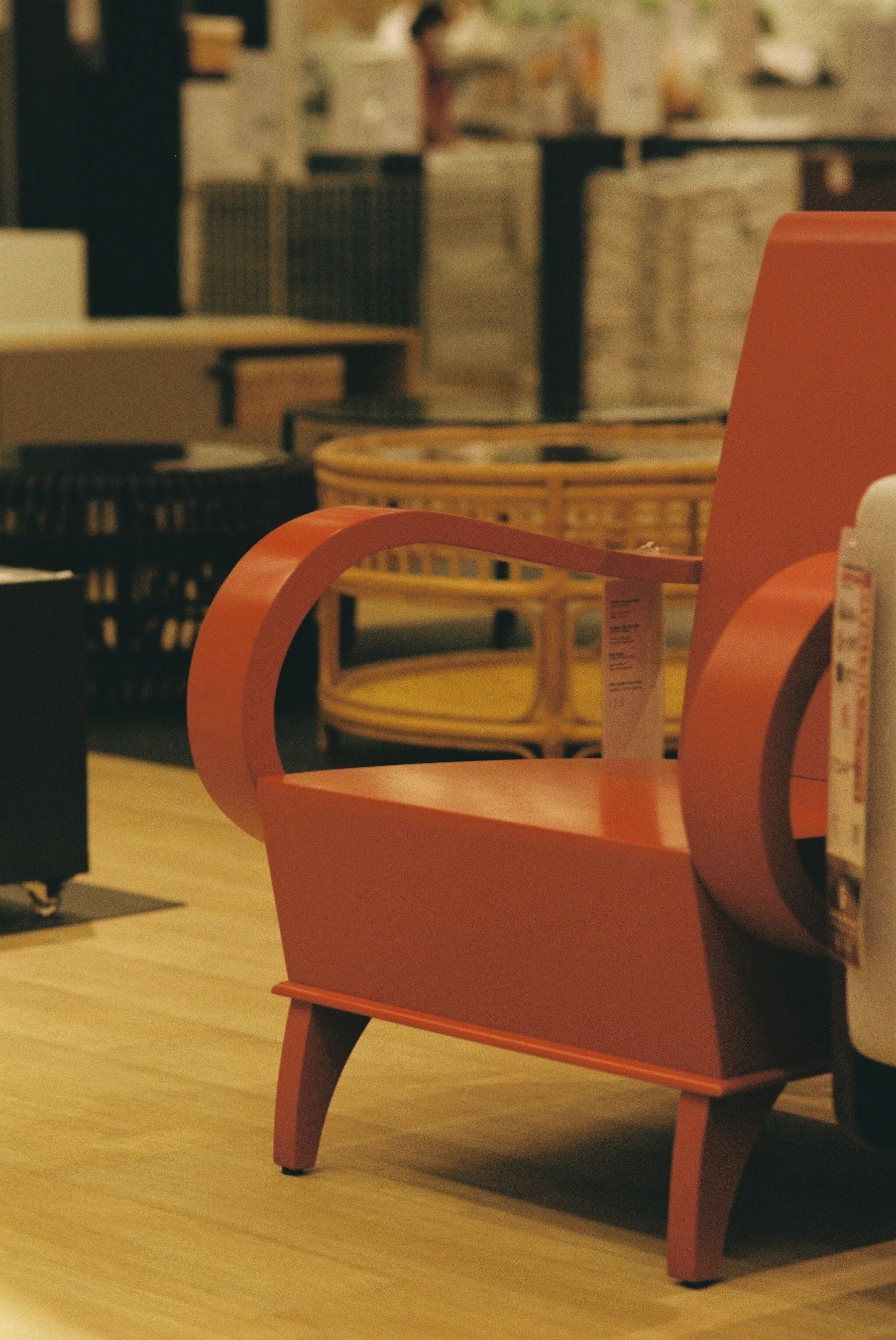 Representative statement accent chair